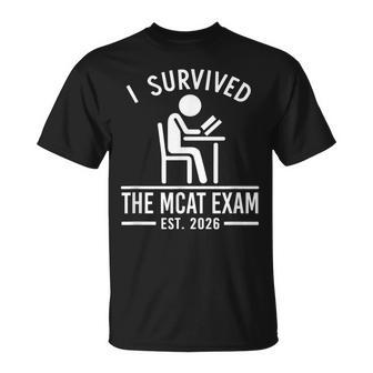 I Survived Mcat 2026 Future Medical School Student T-Shirt - Thegiftio UK