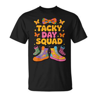 Tacky Day Squad Summer Wacky Mismatch Day Tacky Day T-Shirt - Thegiftio UK