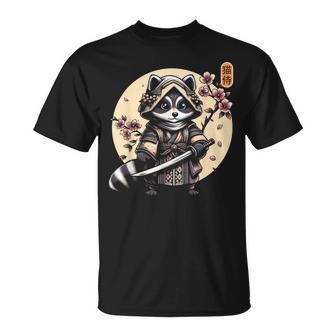 Tatouage Japonaisamouraï Ninja Raton Laveur T-Shirt - Cadeauxyz
