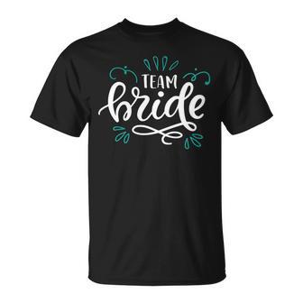 Team Bride Décoréert T-Shirt - Cadeauxyz