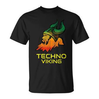 Technoiking Edm Festival Di Danza Musica Maglietta - Novitaregali