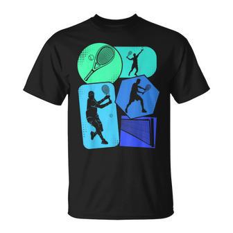 Tennis Tennisspieler Jungen Kinder Herren T-Shirt - Seseable