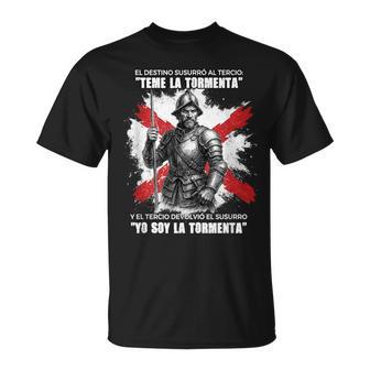 Tierce Jeuis La Tempête Croix De Bourgogne Armée Espagnole T-Shirt - Cadeauxyz