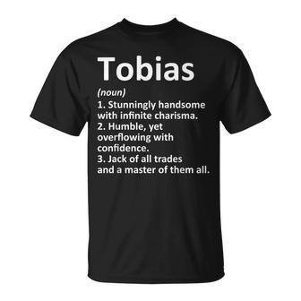 Tobias Definition Personalized Name Birthday Idea T-Shirt - Thegiftio UK
