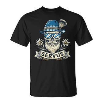 Trachten Ervus Herren Trachten Bayern Bayrisch T-Shirt - Seseable