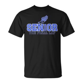 Track & Field Senior 2026 Graduation Year The Final Lap T-Shirt - Thegiftio