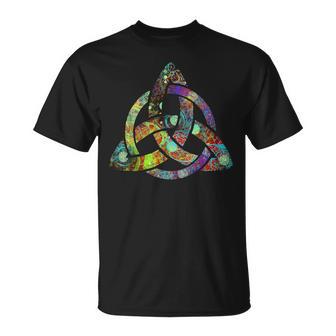 Triquetra ホーリートリニティ ケルトノット Tシャツ - Kawaiitshirt