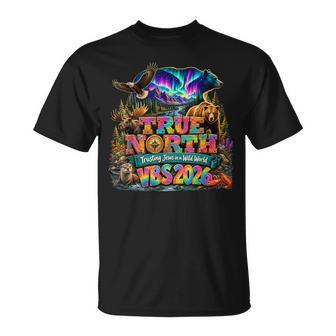 True North Trusting Jesus In A Wild World Vbs 2026 Church T-Shirt - Thegiftio UK
