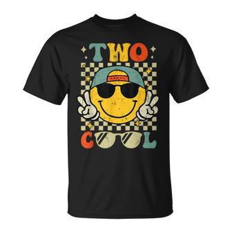 Two Cool 2 Years Old Birthday For Boy 2Nd Birthday Boys T-Shirt - Thegiftio UK
