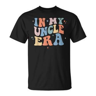In My Uncle Era Retro Groovy Father's Day T-Shirt - Thegiftio UK