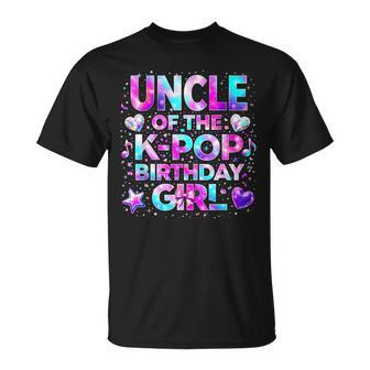 Uncle Of The K-Pop Birthday Girls Korean Music T-Shirt - Monsterry