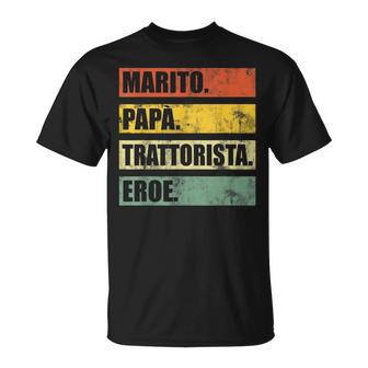 Uomo Trattorista Marito Papa Eroe Regalo Conducente Del Trattore Maglietta - Novitaregali