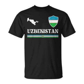 Uzbekistan Flag Uzbekistani Flag Uzbekistan T-Shirt - Thegiftio UK