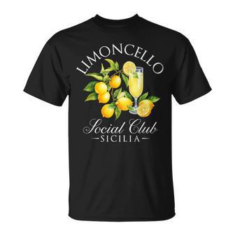 Vacaciones Italianas Limoncello Limoncelloocial Clubicilia Camiseta unisex - Regaloses