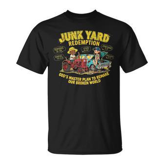 Vbs 2026 Junk Yard Redemption Kids Theme T-Shirt - Thegiftio UK