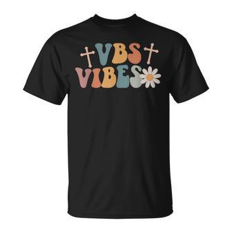 Vbs Vibes Vacation Bible School Group Vbs Camp Vbs Crew T-Shirt - Thegiftio UK