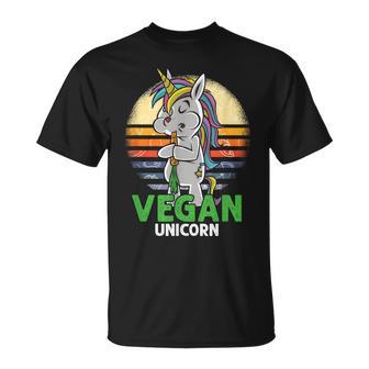 Veganeganégétarien Licorne Cadeau T-Shirt - Cadeauxyz