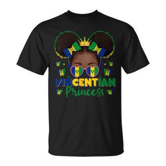 Vincentian Princess St Vincent And The Grenadines Flag Women T-Shirt - Thegiftio UK