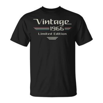 Vintage 1966 60歳の誕生日 クラシックカー Tシャツ - Kawaiitshirt