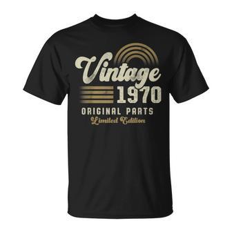 Vintage 1970 オリジナルパーツ 56歳の誕生日 Tシャツ - Kawaiitshirt