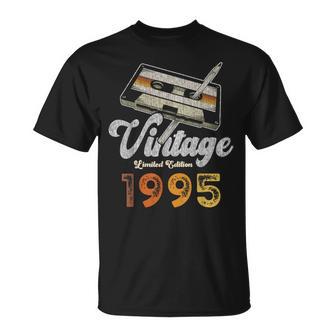 Vintage 1995 Cassette Lápiz 31 Cumpleaños Camiseta unisex - Regaloses