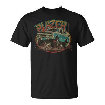 Vintage Classic K5 Blazer 70S Style Distressed Truck Road T-Shirt - Thegiftio UK