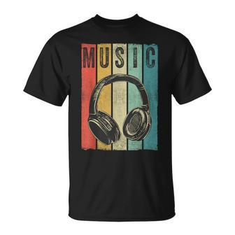 Vintage Retro Dj 80S Productor De Música Electrónica Camiseta unisex - Regaloses