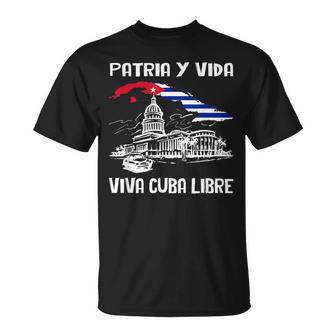 Viva Cuba Libre Patria Yida Libreos Cuba Capitolio Camiseta unisex - Regaloses