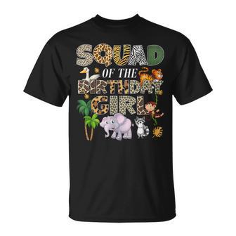 Wild Squad Of The Birthday Girl Zoo Safari Jungle Animal T-Shirt - Monsterry