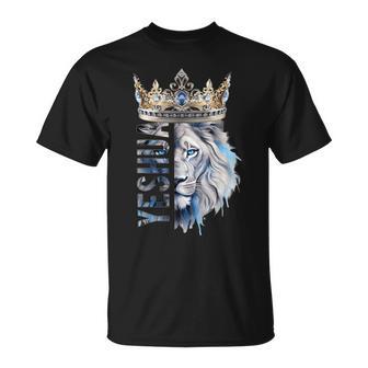 Yeshua Lion With Crown T-Shirt - Thegiftio UK