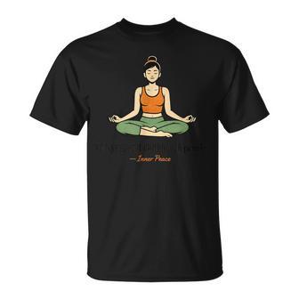 Yoga Meditación Humor Pasatiempos Deportes Camiseta unisex - Regaloses