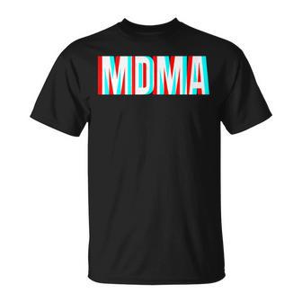Zshop Techno Rave Und Festival Diseño De Mdma In Mangas Camiseta unisex - Regaloses