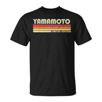 【山本】名前 名字 家族お揃い ギャグ ネタ ウケ狙い 贈り物 ギフト 面白い おもしろ Tシャツ - Kawaiitshirt