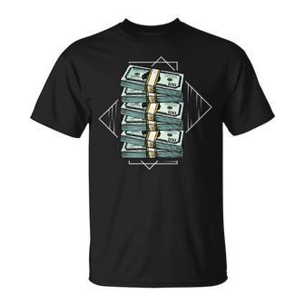お金の束 Tシャツ - Kawaiitshirt