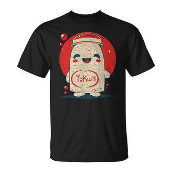 かわいい 和 ヨーグルト ヤクルトミルク 飲料 ヤクルト Tシャツ - Kawaiitshirt