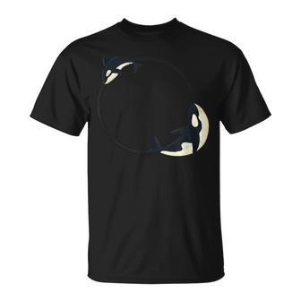 かわいい 海 動物 クジラ シャチ かっこいい メンズ レディース オーカ Tシャツ - Kawaiitshirt