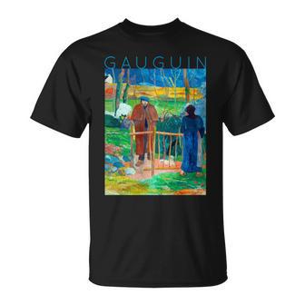 こんにちはゴーギャンさん 長袖tシャツ Tシャツ - Kawaiitshirt