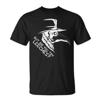 でもリーチを試したのですか ペスト医師とペスト医師用マスク Tシャツ - Kawaiitshirt