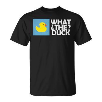 なんてアヒル なんてアヒルの面白いtシャツ Tシャツ - Kawaiitshirt