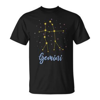 ふたご座 季節 星座 星座 シンボル 星 ふたご座 Tシャツ - Kawaiitshirt