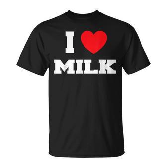 アイ・ラブ・ミルク Tシャツ - Kawaiitshirt