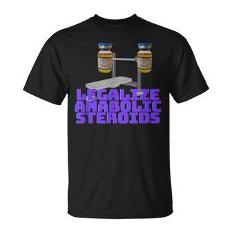 アナボリックステロイドを合法化 Tシャツ - Kawaiitshirt