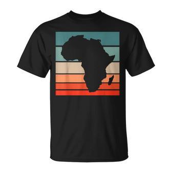 アフリカ地図 大陸 アフリカの誇りに ブラック 歴史月 Tシャツ - Kawaiitshirt
