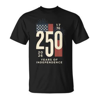 アメリカ250周年記念 愛国心が強い7月4日 250年 長袖tシャツ Tシャツ - Kawaiitshirt