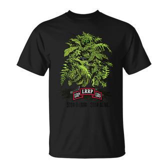 アメリカン・マローダー：ステイ・ア・Lrrp、ステイ・アライブ Tシャツ - Kawaiitshirt