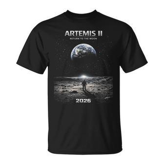 アルテミス 宇宙飛行士ミッション トゥ・ザ・ムーン 2026 ロケットアルテミス2 Tシャツ - Kawaiitshirt
