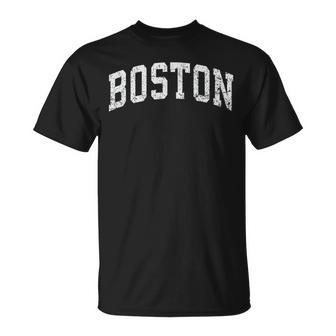 アンティーク調ボストンtシャツ、ベーシックヴィンテージカレッジスタイルtシャツ Tシャツ - Kawaiitshirt