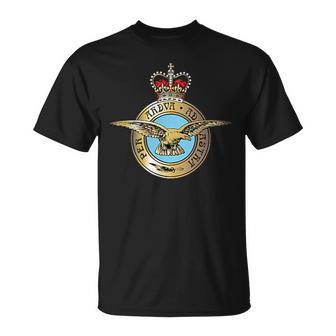 イギリス空軍 イギリス空軍 バッジパッチ Tシャツ - Kawaiitshirt