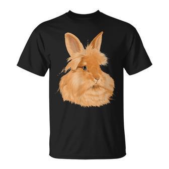 ウサギ ライオンヘッド ウサギ Tシャツ - Kawaiitshirt