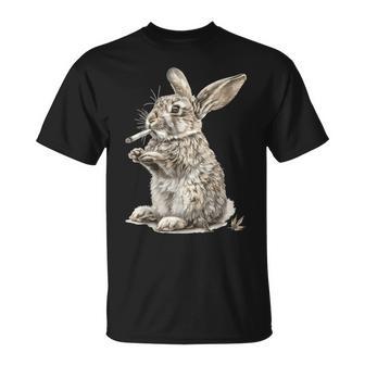 ウサギの大麻 Tシャツ - Kawaiitshirt